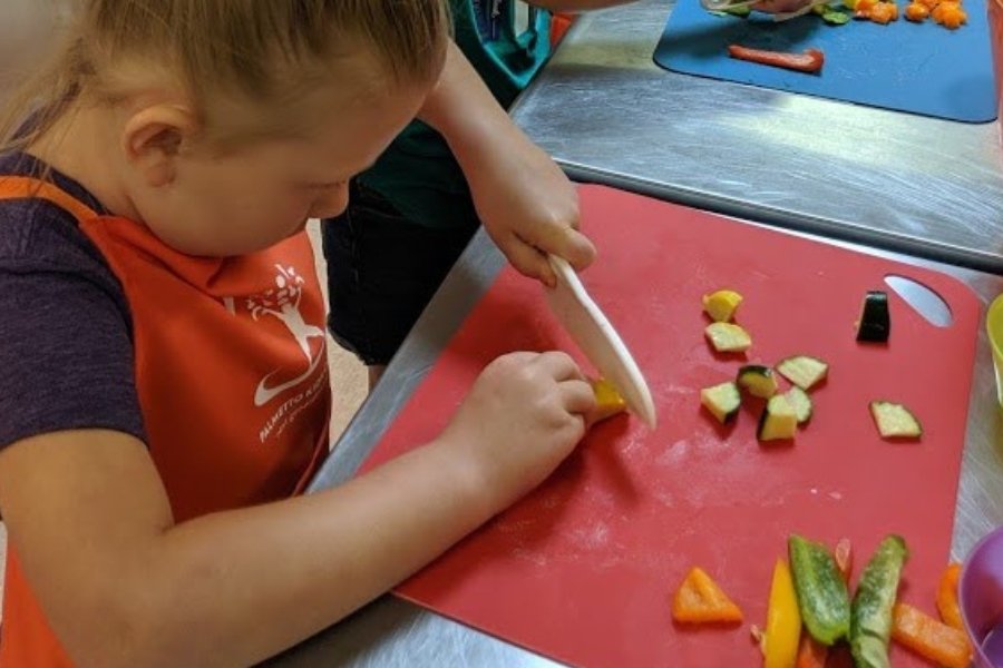 Age-appropriate knife for 5-year old