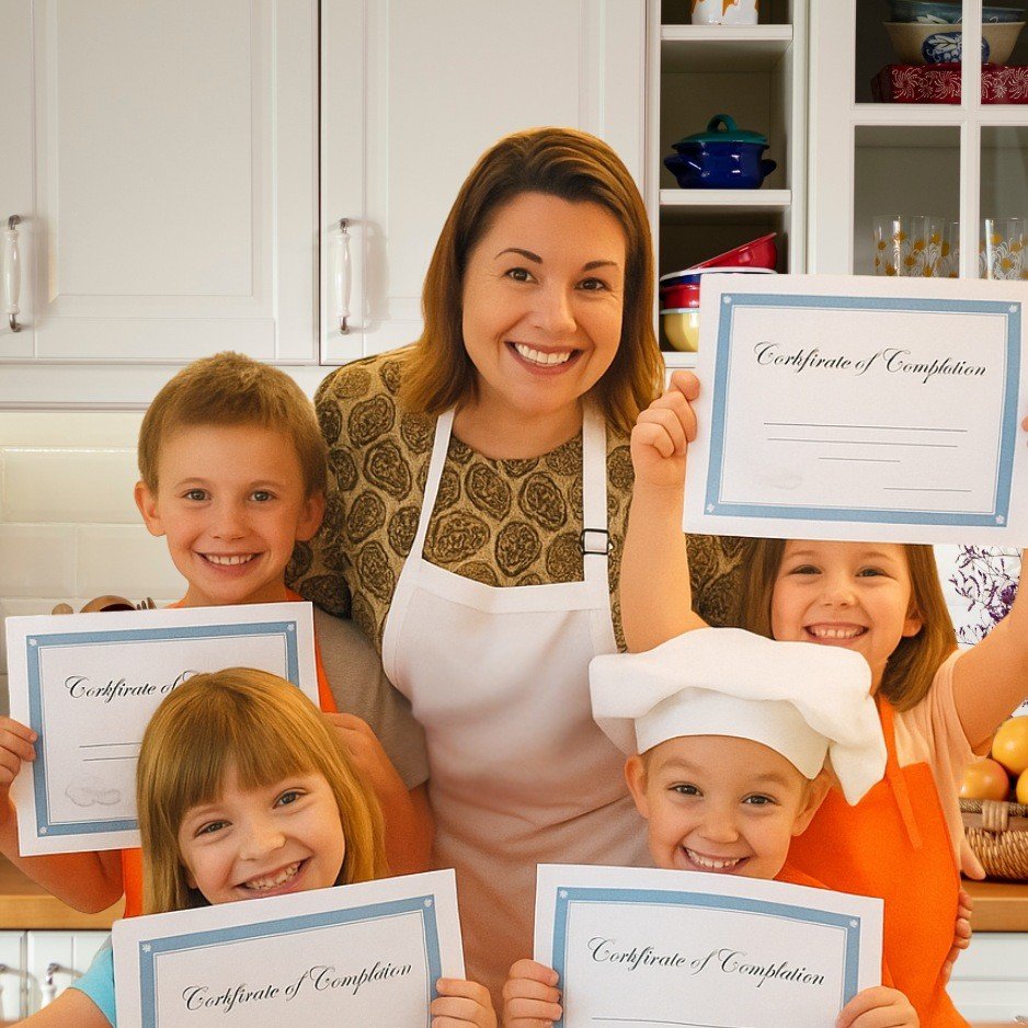 Cooking Class Certificates