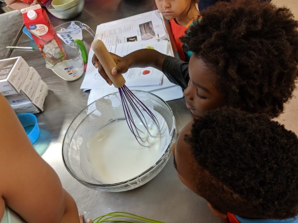 Whisking, Kids Cooking